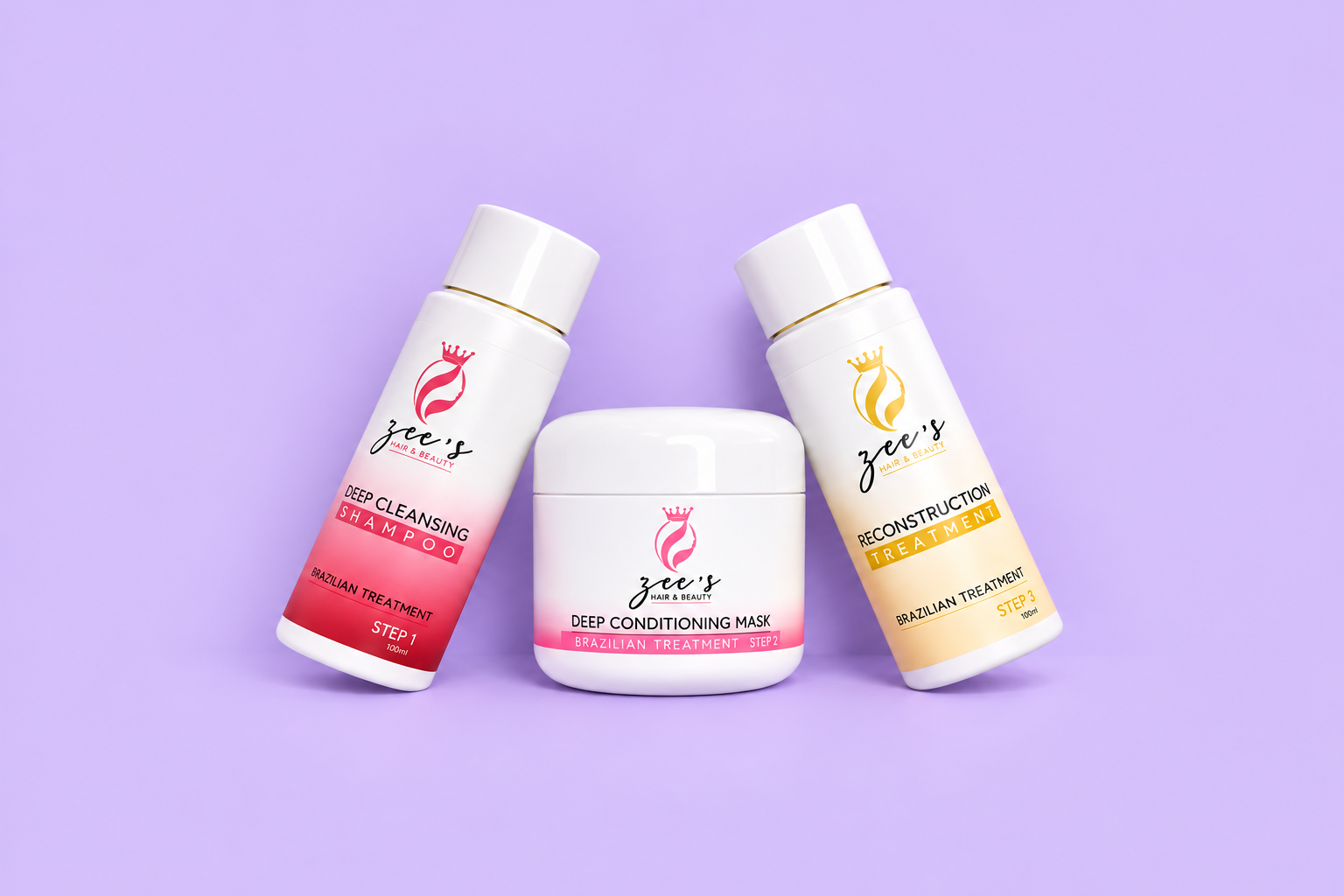 Zee’s Brazilian Haircare Trio