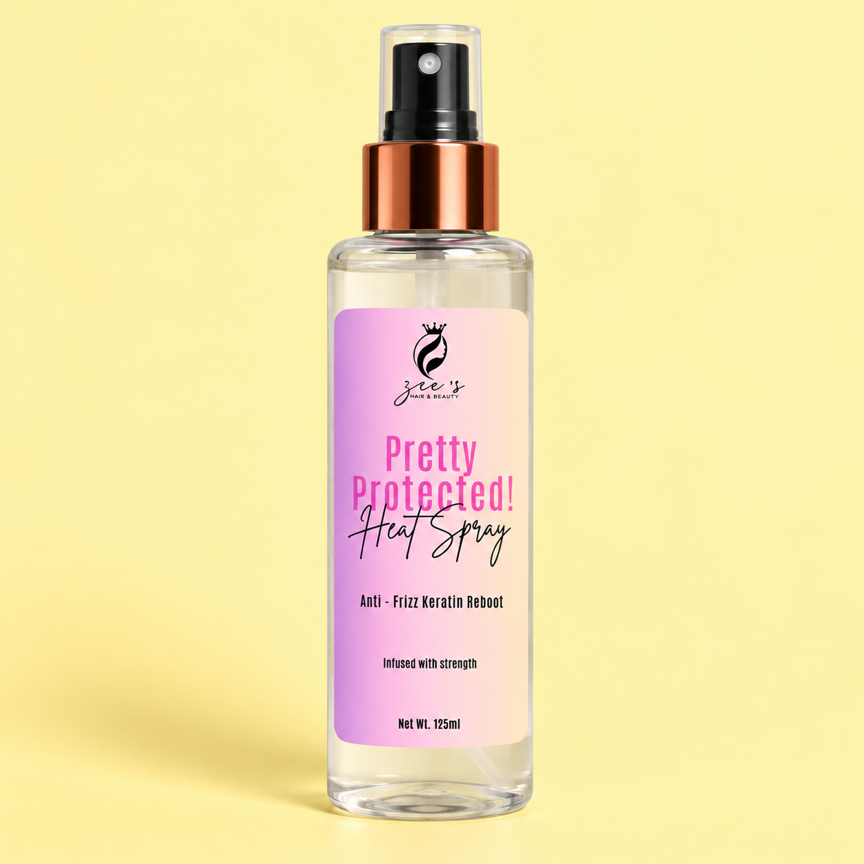 Pretty Protected Hair Spray Bottle